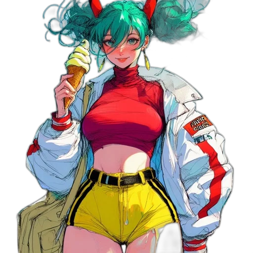 jacket, staff, weapon, dress transparent PNG cut-out