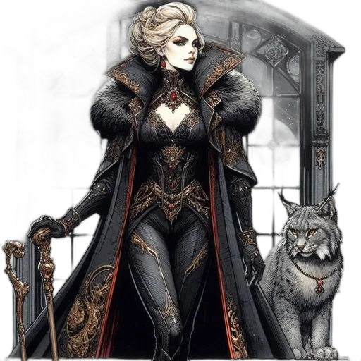 staff, dress, fantasy art, concept art transparent PNG cut-out