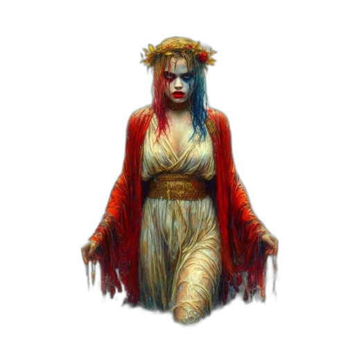 staff, dress, creature, concept art transparent PNG cut-out
