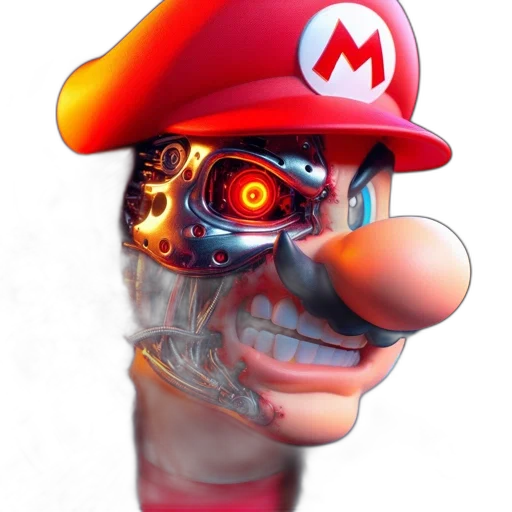 mask, face, robot, creature transparent PNG cut-out
