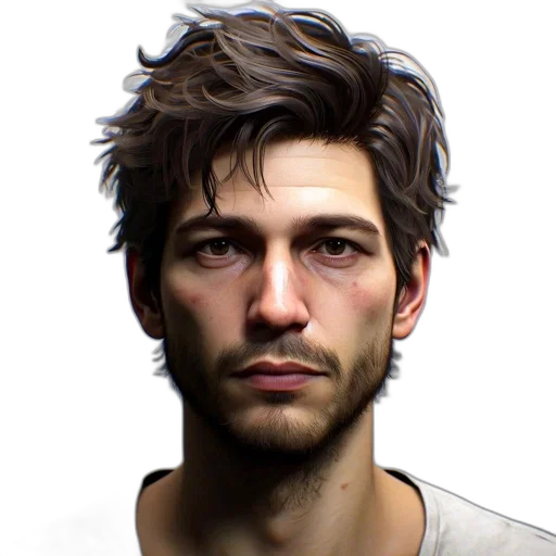 face, staff, hair, mask transparent PNG cut-out