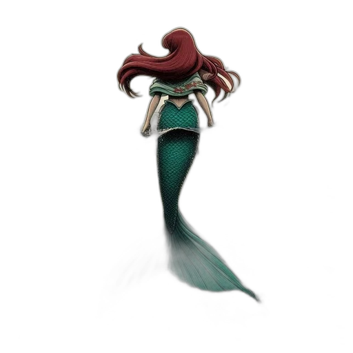 hair, staff, creature, weapon transparent PNG cut-out