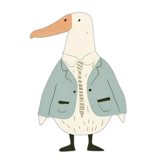 jacket, animal, creature, dress transparent PNG cut-out