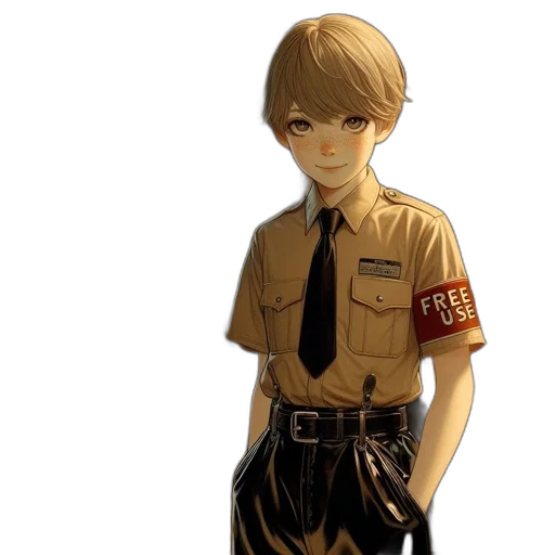 staff, jacket, weapon, concept art transparent PNG cut-out