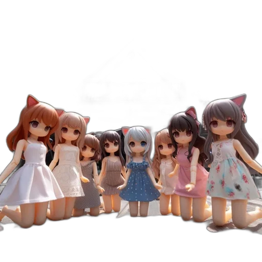 dress, staff, weapon, robot transparent PNG cut-out