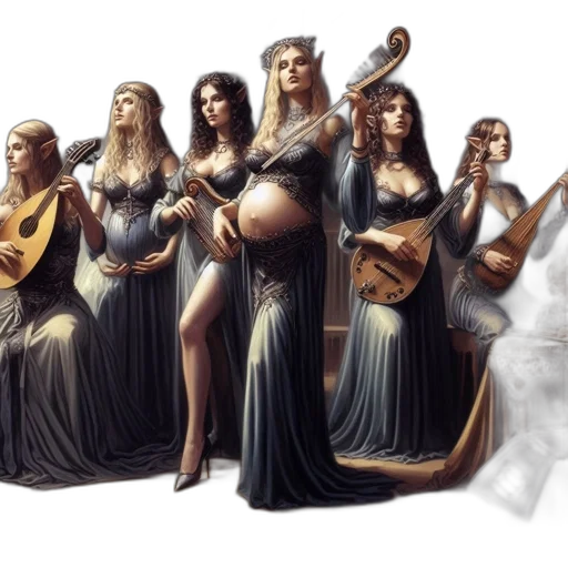dress, fantasy art, concept art, photorealistic transparent PNG cut-out