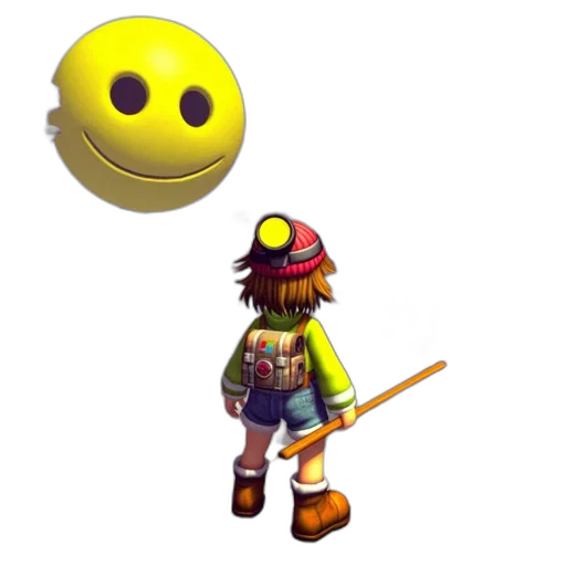 staff, hat, weapon, mask transparent PNG cut-out