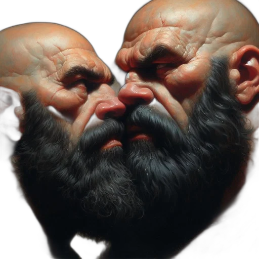 face, mask, creature, concept art transparent PNG cut-out