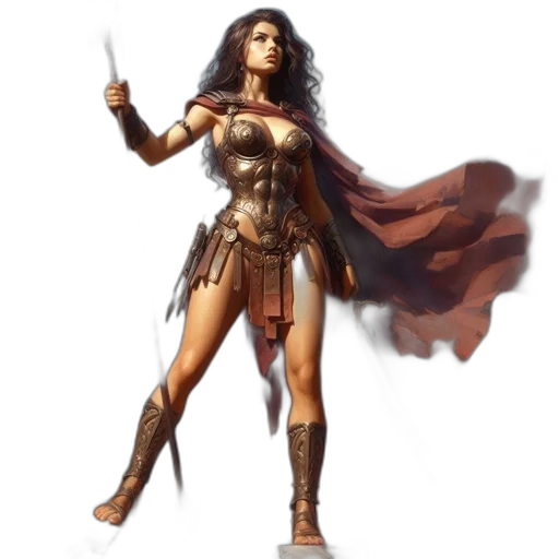 fantasy art, concept art, comic book art, pixel art transparent PNG cut-out