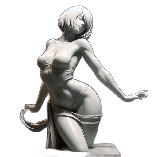 robot, dress, creature, concept art transparent PNG cut-out