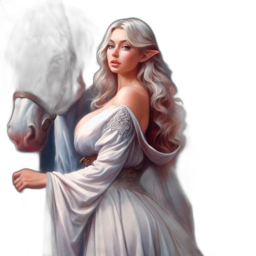 dress, dragon, fantasy art, concept art transparent PNG cut-out