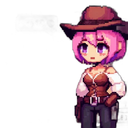 hat, staff, jacket, weapon transparent PNG cut-out