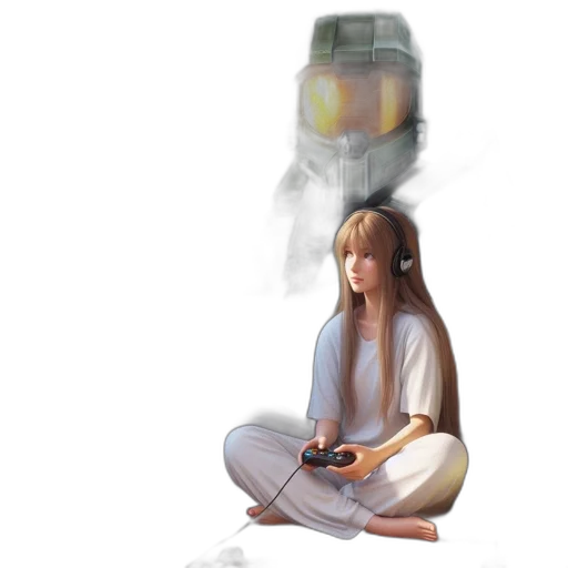 robot, concept art, pixel art, photorealistic transparent PNG cut-out