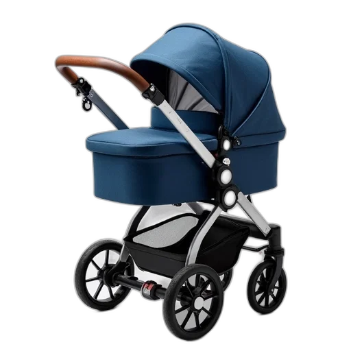 3d render, bugaboo, seat, stroller transparent PNG cut-out
