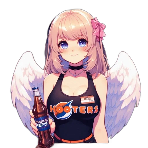 bottle, staff, dragon, robot transparent PNG cut-out