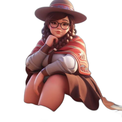 hat, staff, dress, jacket transparent PNG cut-out