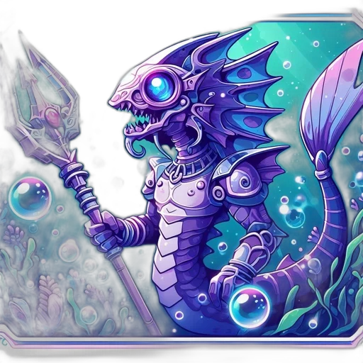 dragon, sword, creature, staff transparent PNG cut-out