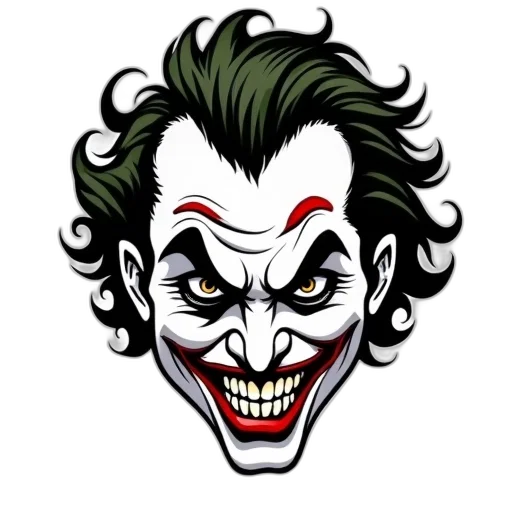 face, mask, comic book art, cartoon transparent PNG cut-out