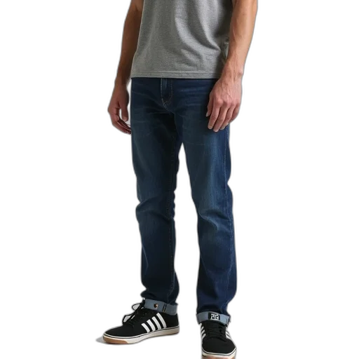 staff, shoes, jacket, face transparent PNG cut-out