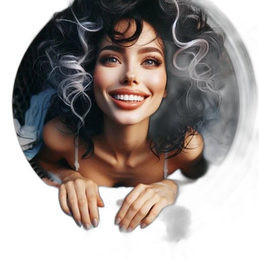 face, jewelry, mask, umbrella transparent PNG cut-out
