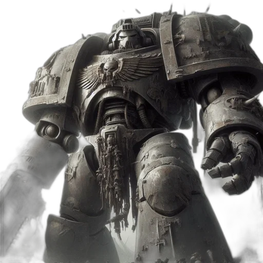 robot, weapon, concept art, 3d render transparent PNG cut-out