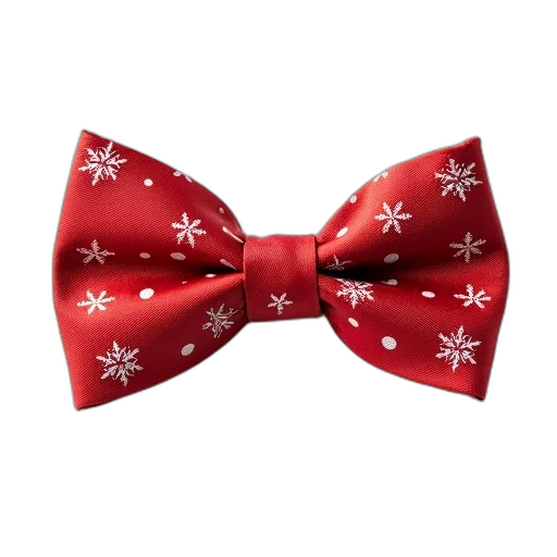 red, bow, tie, pattern transparent PNG cut-out