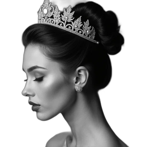 crown, jewelry, face, hat transparent PNG cut-out