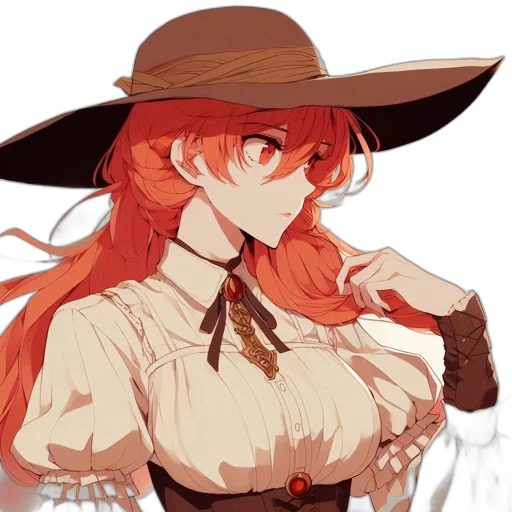 hat, staff, dress, crown transparent PNG cut-out