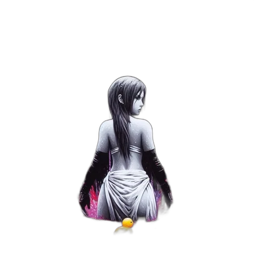 dress, staff, sword, weapon transparent PNG cut-out