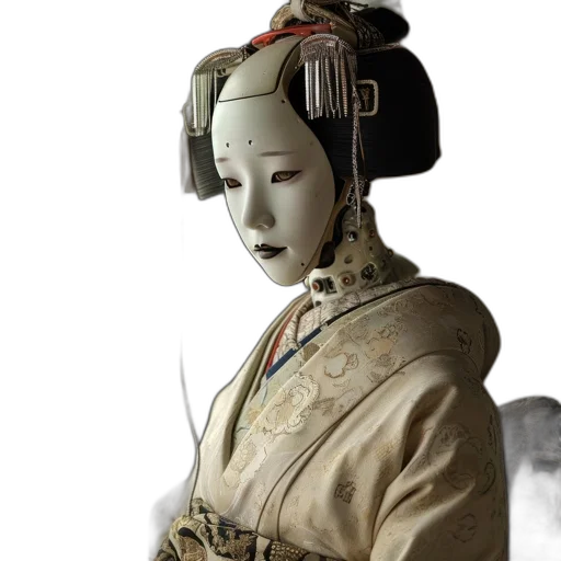mask, robot, face, staff transparent PNG cut-out