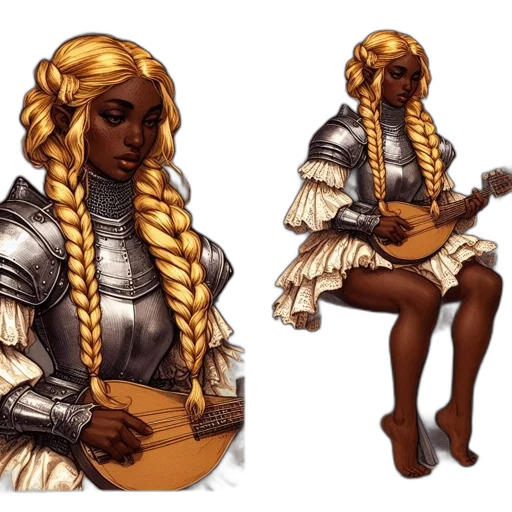 concept art, fantasy art, pixel art, comic book art transparent PNG cut-out