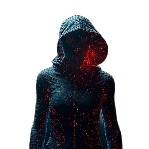 jacket, dress, mask, face transparent PNG cut-out