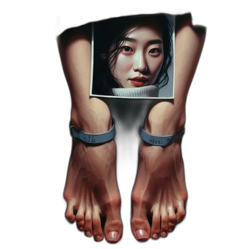 face, shoes, mask, creature transparent PNG cut-out