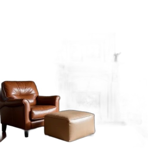 furniture, shoes, robot, 3d render transparent PNG cut-out