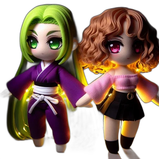 3d render, fantasy art, concept art, anime transparent PNG cut-out