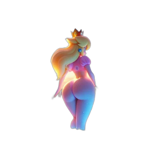 crown, dress, creature, hair transparent PNG cut-out
