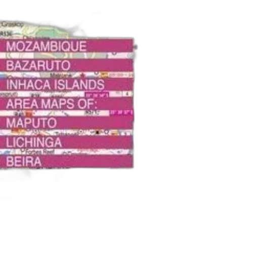 colorful, map, mozambique, pink transparent PNG cut-out