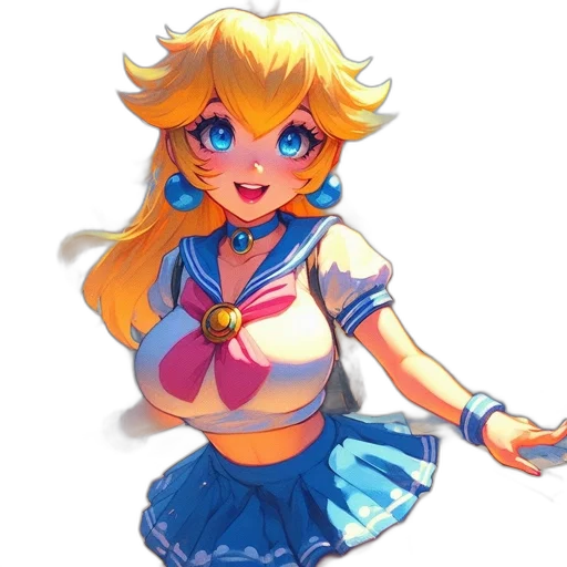 dress, crown, staff, weapon transparent PNG cut-out