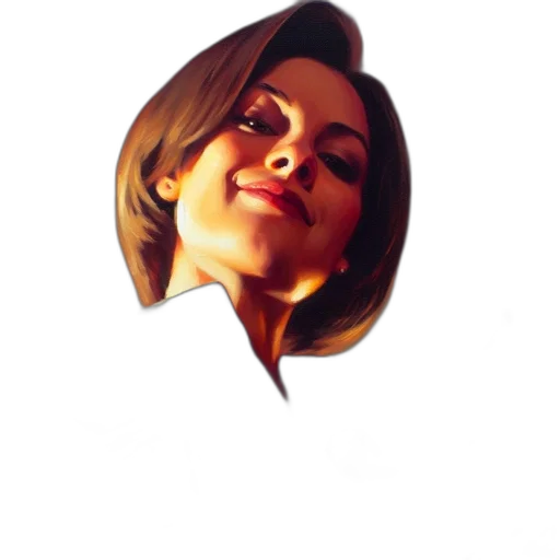 face, mask, crown, hair transparent PNG cut-out