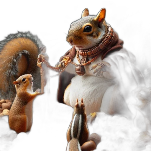 animal, concept art, 3d render, fantasy art transparent PNG cut-out