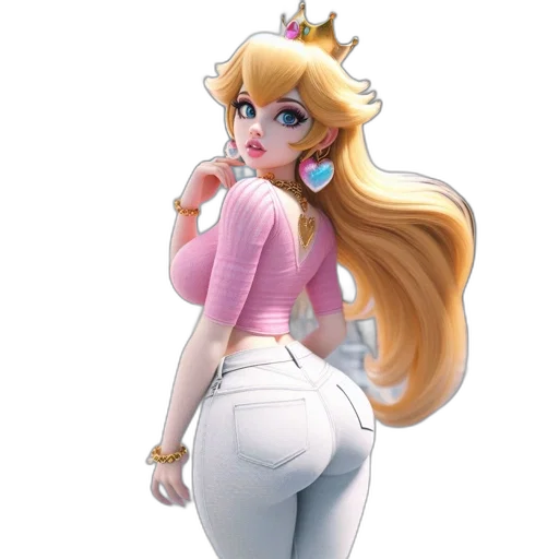 dress, crown, concept art, 3d render transparent PNG cut-out