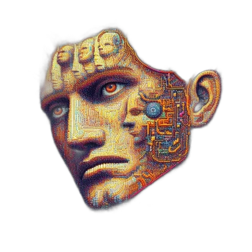 robot, mask, face, jewelry transparent PNG cut-out