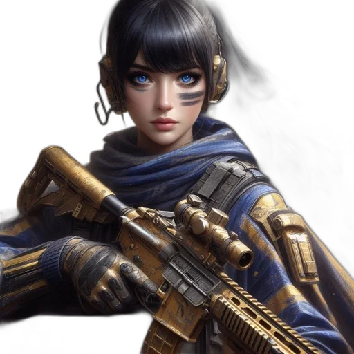 weapon, staff, robot, concept art transparent PNG cut-out
