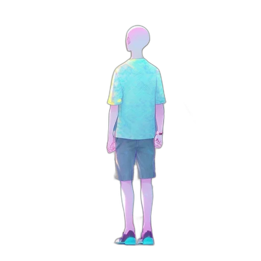 dress, creature, staff, jacket transparent PNG cut-out