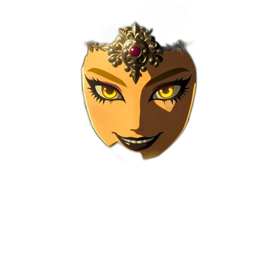 crown, mask, jewelry, face transparent PNG cut-out