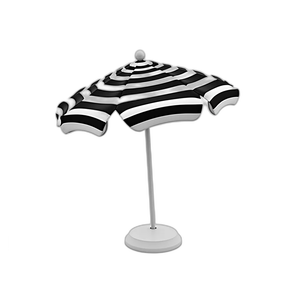 umbrella, hat, dress, staff transparent PNG cut-out