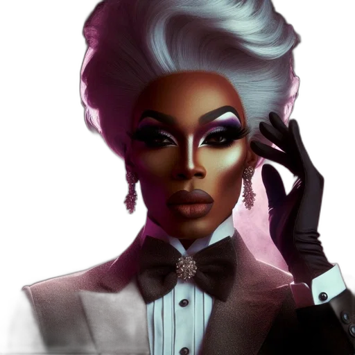 crown, face, hair, concept art transparent PNG cut-out