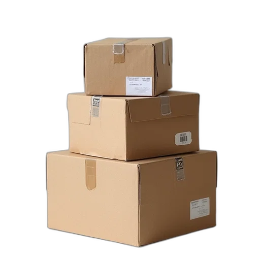 furniture, shoes, three, boxes transparent PNG cut-out