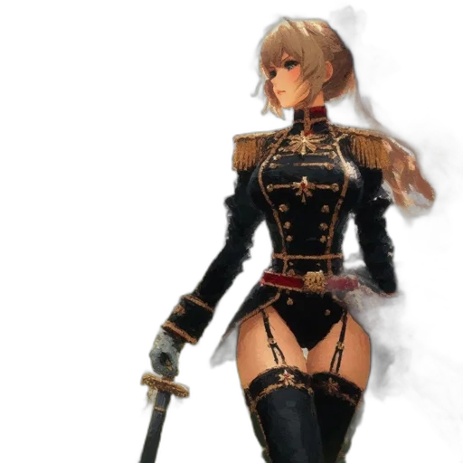 sword, staff, weapon, dress transparent PNG cut-out