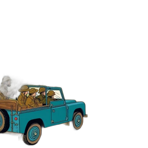 car, furniture, 3d render, concept art transparent PNG cut-out